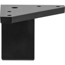Pata cuadrada abs negro 40x60 mm