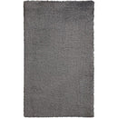 Bajada de Cama Shaggy Feel 50x80 cm Poliester Gris.