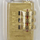 Candado 20 Mm Bronce Con Clave