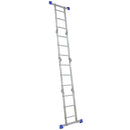 Escalera Multiproposito Articulada Aluminio 3.19 m 12 Peldanos
