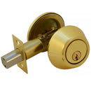Pomo y cerrojo para puerta de acceso bronce