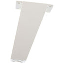 Pata inclinada abs blanca 120 mm