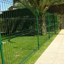 Panel Enrejado Cerco Metal 1.5X1.25 Metros Verde