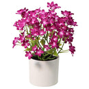 Planta Artificial Flores 27 cm Morado