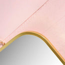 Espejo rectangulo 30x40 cm dorado