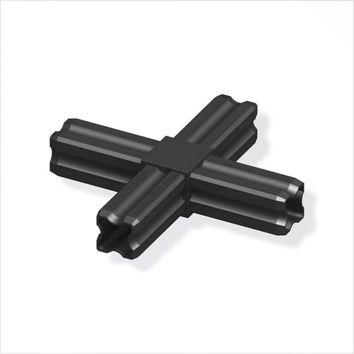 Union Articulada Plastica Negra Para Tubos