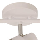 Barra Led 3 Luces Acero Blanco