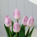Planta Artificial Tulipan 36 cm Rosado