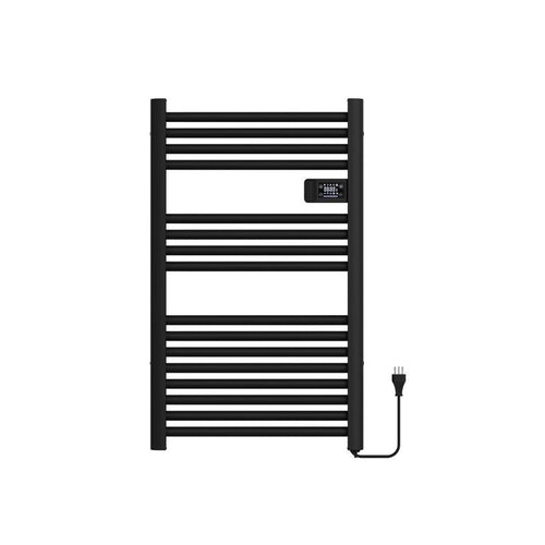 Secador Toallas Para Baño Programable Radiacion Vesubio Negro