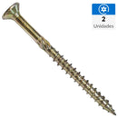 Tornillo Tirafondo Madera 2 5/16 2 unidad(es)