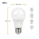 Pack 2 Ampolletas Led 60 W E27 806 lm Luz Calida