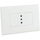 Tomacorriente Simple 10 A Blanco...