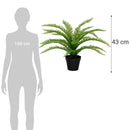 Planta Artificial Helecho 43 cm Verde