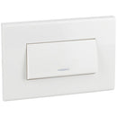 Interruptor conmutador 9/24 10 A Clio Blanco