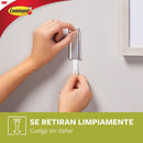 Colgador Para Cuadros Con Tiras Estabilizadoras Plata
