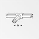 Conector T 90 Grados Tres Espigas Para Tuberias