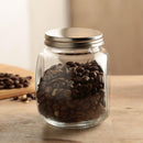 Frasco Redondo Con Tapa Silver Vidrio 200 Ml