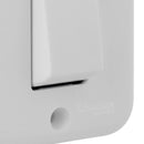 Interruptor simple 9/24 16 A Sobreponer blanco
