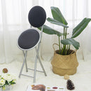 Silla Plegable Metal Negra