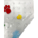 Piso De Ducha Antideslizante Pies 78X36 Cm Pvc Multicolor