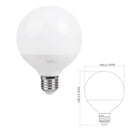 Luz Led Globo 60 W E27 840 lm Luz Fria