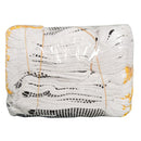 Propack 20 Pares Guantes Pigmentados Antideslizante de PVC Talla unica Blanco/Negro