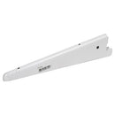Soporte doble graduable metal 22 cm blanco