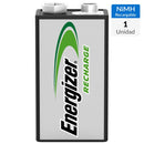 Pila Recargable 9V Energizer.