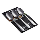 Set 3 Cucharas Cena Just Home Collection Inoxidable Plateado