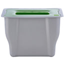Basurero Colgante 5 Litros Plastico Gris