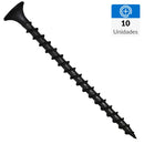 Tornillo Autoperforante Yeso-Carton 6 Pulg 6 Mm 10 U.