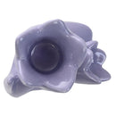 Tulipan ceramica 14 cm morado