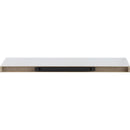 Repisa Melamina 1 Nivel(Es) 80X25X3.8 Cm Blanco
