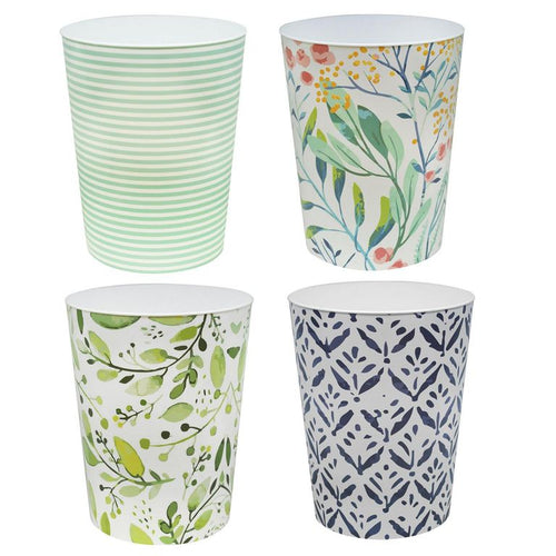 Papelero 6 Litros Plastico Multicolor