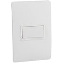 Interruptor simple 9/12 10 A Luzica Blanco