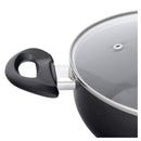 Olla de Aluminio 24 cm 3,5 Litros Negro Gourmet