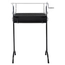 Parrilla A Carbon Con Roldana Metal