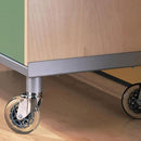Rueda giratoria pu 40kg.