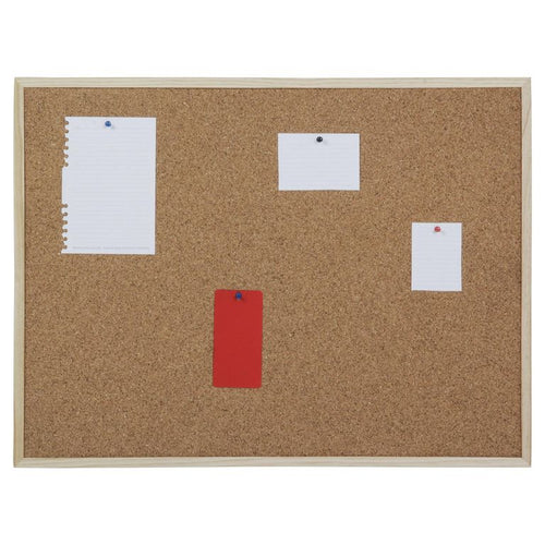 Pizarra de corcho 60x80 cm