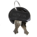 Cerradura para mueble metalico con 2 llaves..