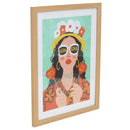 Cuadro Girl 33x43 cm..