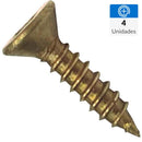Tornillo Tirafondo Madera 5/8 3.5 mm 4 unidad(es)