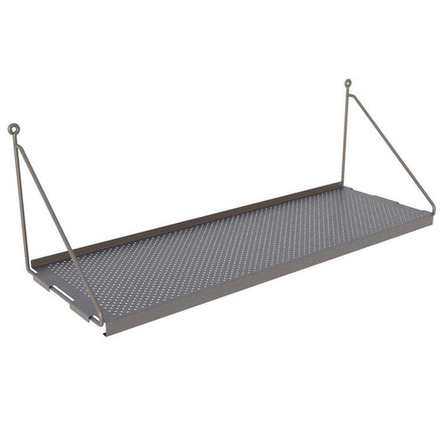 Repisa Angolo Acero 1 Nivel(Es) 62X21X21 Cm Gris