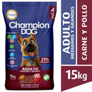 Alimento Para Perro Adulto Carne Y Pollo 15 Kg