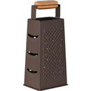 Rallador de Cocina Inoxidable Taupe