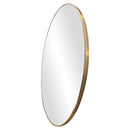 Espejo Decorativo Forma Redonda 90X90 Cm Dorado