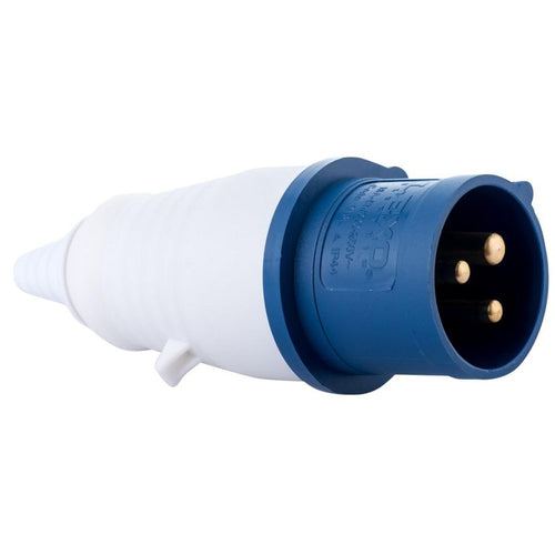 Enchufe Industrial Macho Volante 16 A 2P+T 220V Ip44