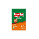 Pack 20 Bolsas Mini Zipper Europlas 250 Ml Transp.S Alimento