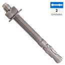 Perno anclaje acero inoxidable 5/16 x 2 2 unid