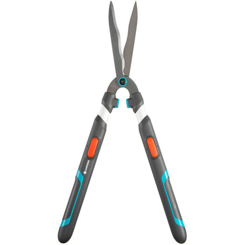 Tijeron cortacesped extensible de metal celeste